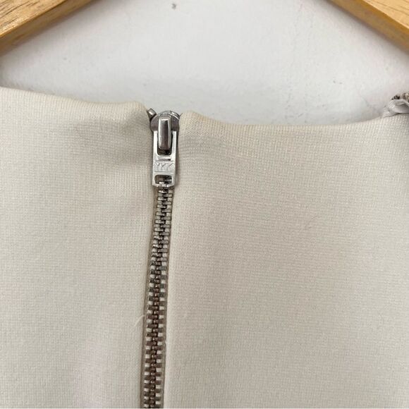 Mango Suit Cream Tweed Shift Dress - Picture 8 of 15